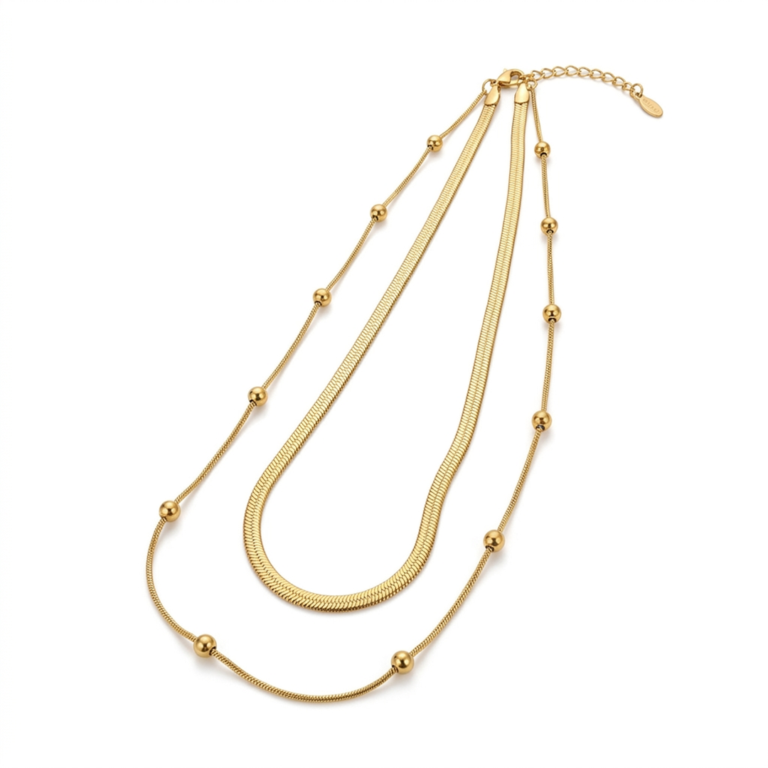 Layered Snake Chain
