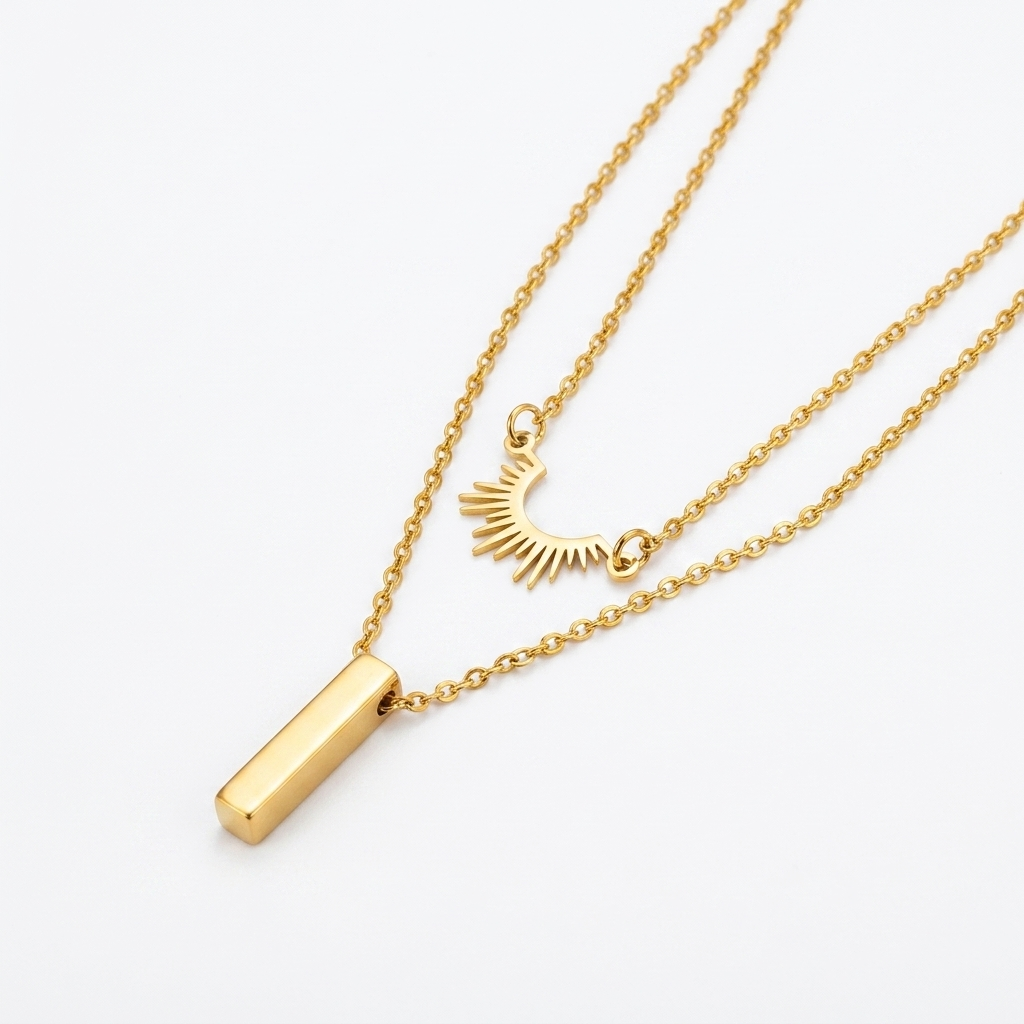 Solar Bar Necklace