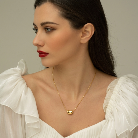 D-Shape Slider Necklace