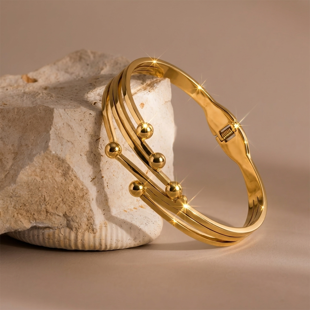 Gilded Multi-Layer Cuff