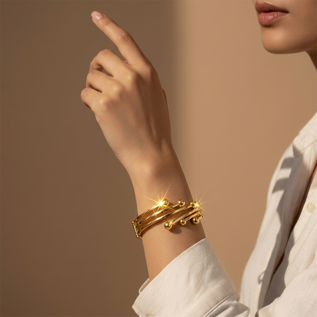 Gilded Multi-Layer Cuff