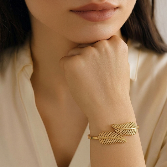 Golden Leaf Cuff