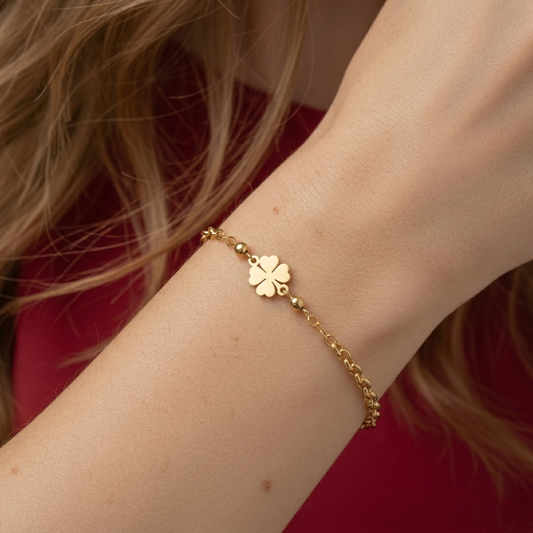 Golden Petal Bracelet