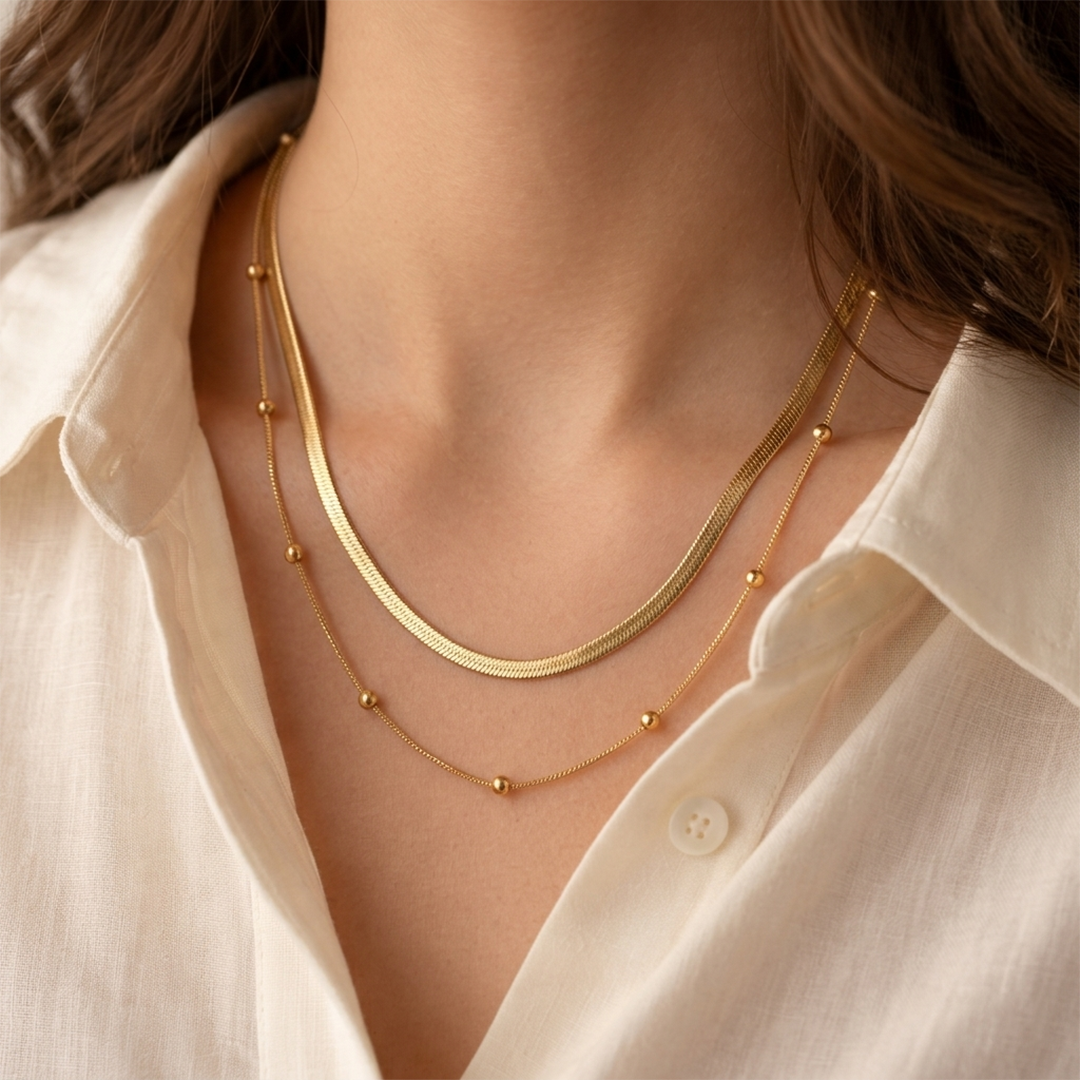 Layered Snake Chain