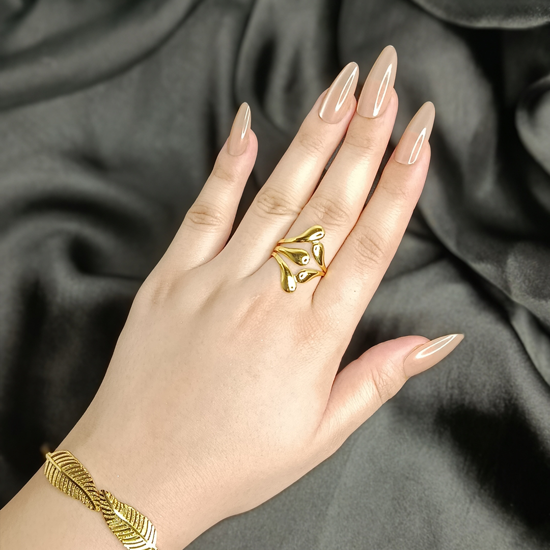 Nazneen Droplet Ring