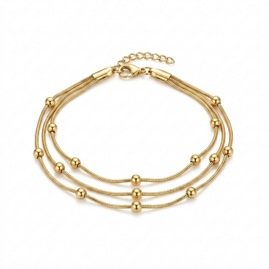 Multi-Layer Bead Bracelet
