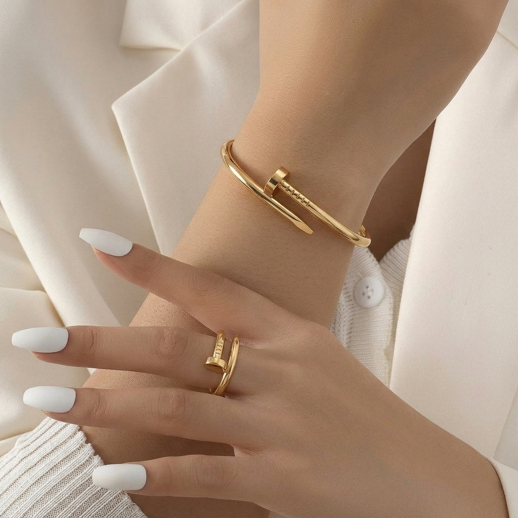 Sleek nail pair