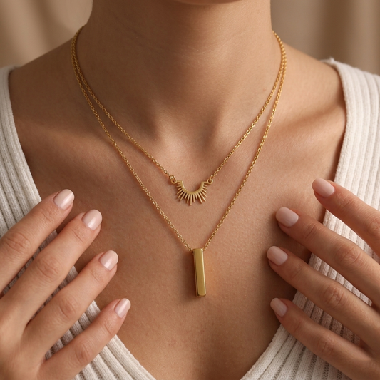 Solar Bar Necklace