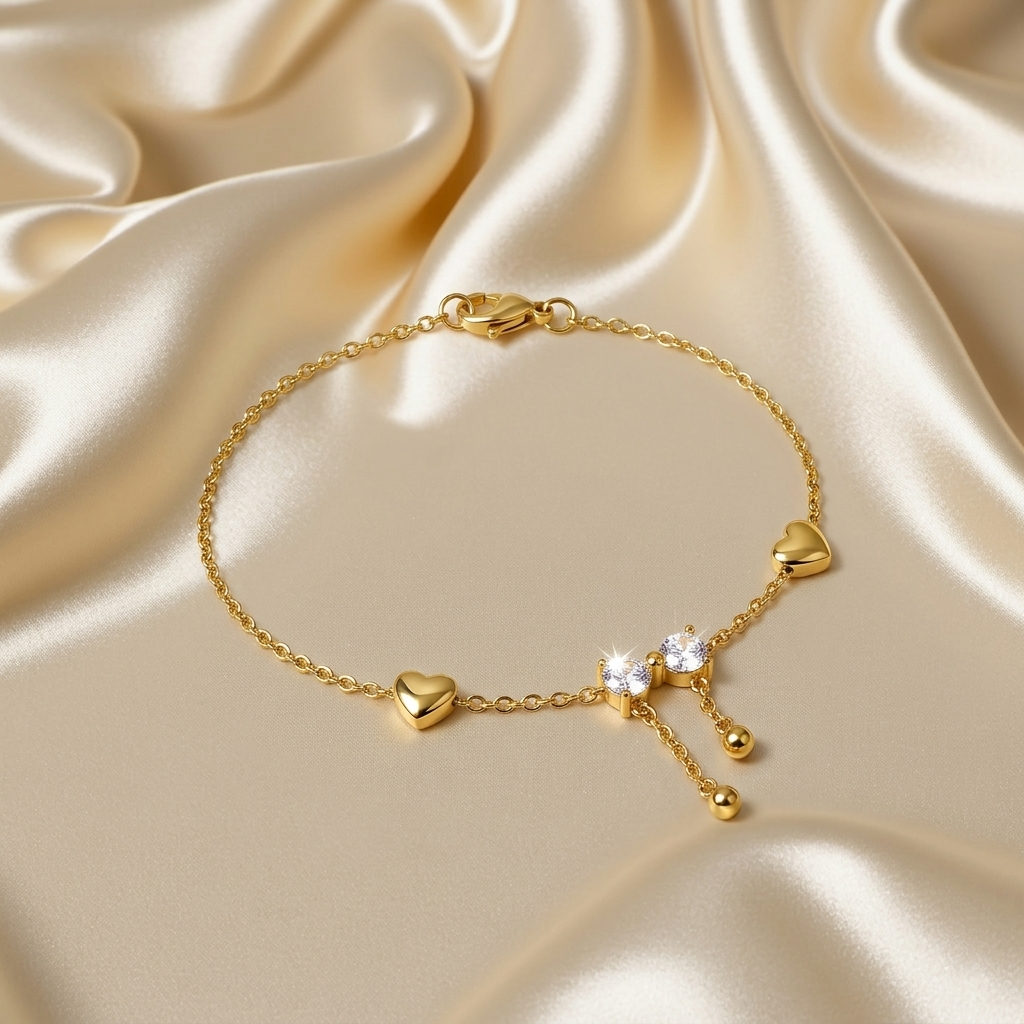Twin Heart Glow bracelet