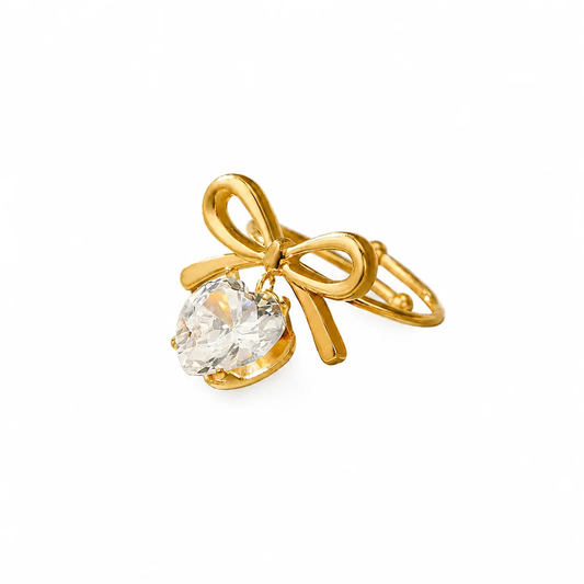 Bow Zircone Ring