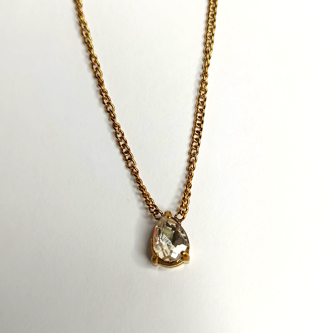 Triangle Zircone Necklace