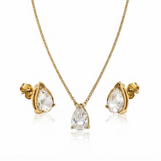 Triangle Zircone Set